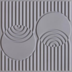 9006-Orbital Grid-Milky Grey-Peel and Stick