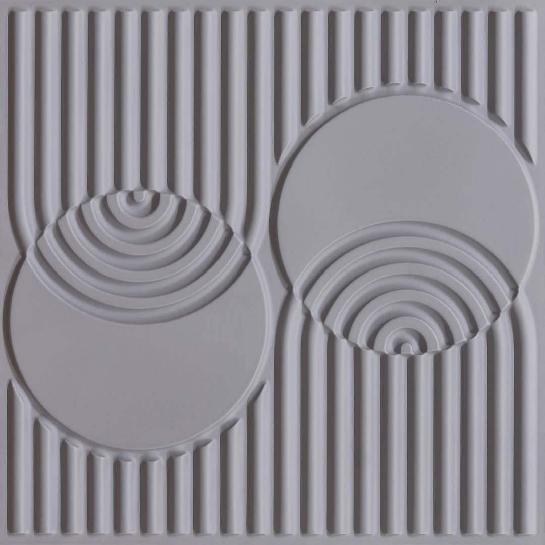 9006-Orbital Grid-Milky Grey-Peel and Stick