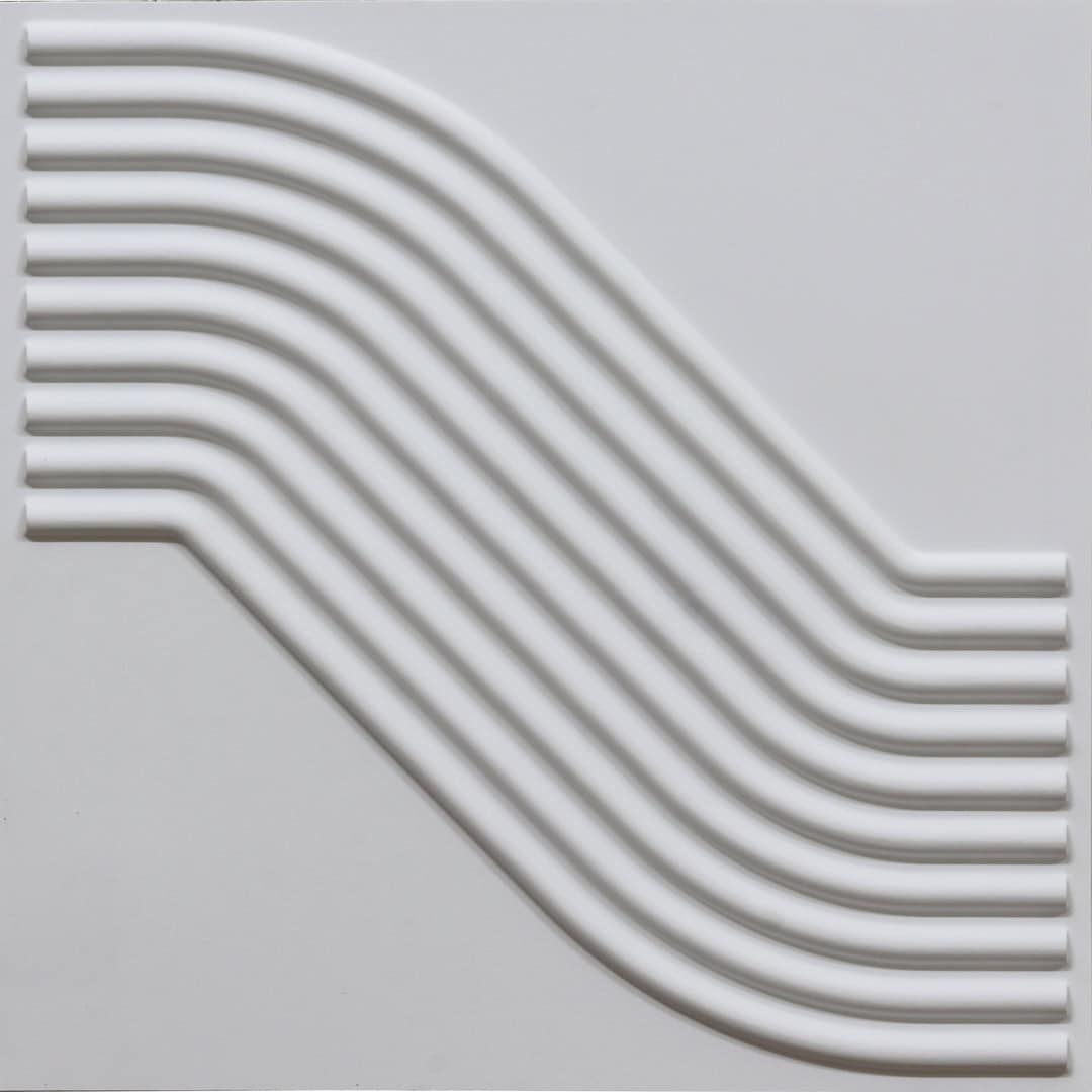 9007-Zen-Curve-White Matt-Peel and Stick