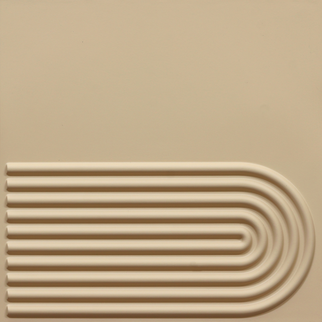 9009-U-Flow-Dairy Cream-Peel and Stick