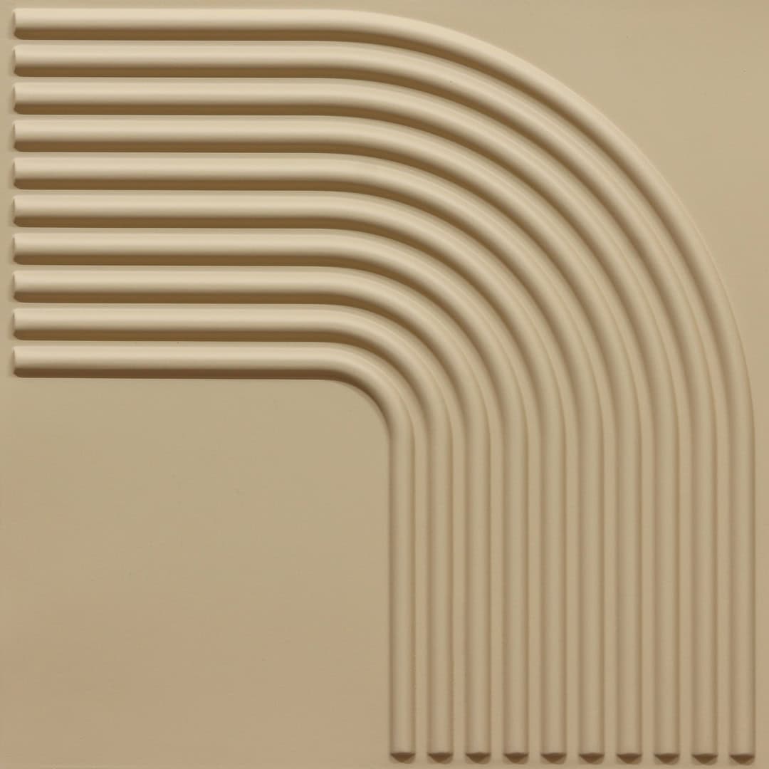 9012-Gentle Turn-Dairy Cream-Peel and Stick