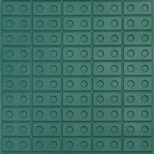 WP15-TwinCircle Grid-RL Green-Glue Up Only