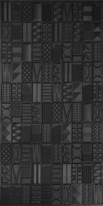 WP17-GeoFusion Tiles-Black-Glue Up Only