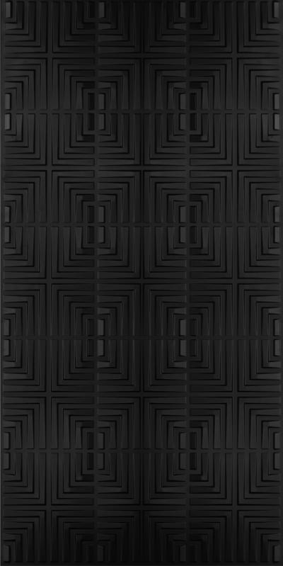 WP23-QuadPattern Symphony-Black-Glue Up Only