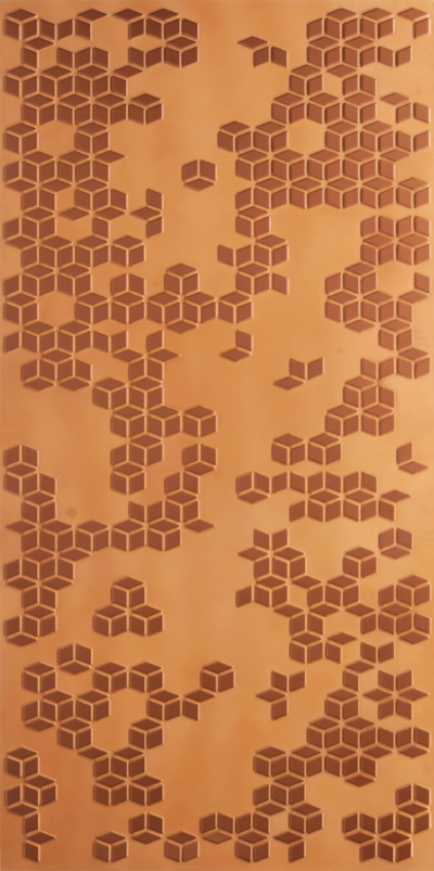 WP28-Cluster CubeCraft-Sandstone-Glue Up Only