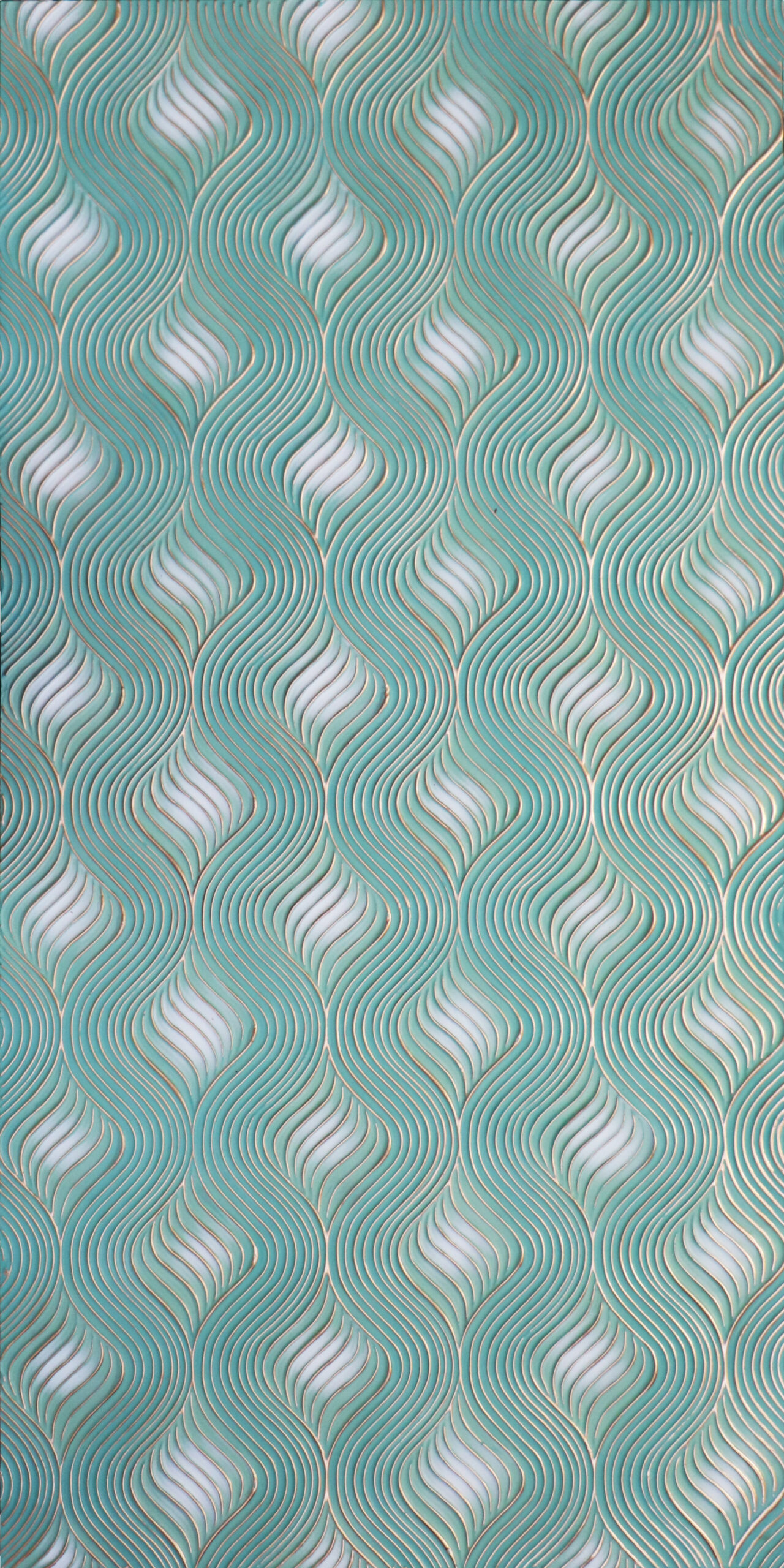 WP01-Arabian Wave-Arabian Green-Glue Up Only