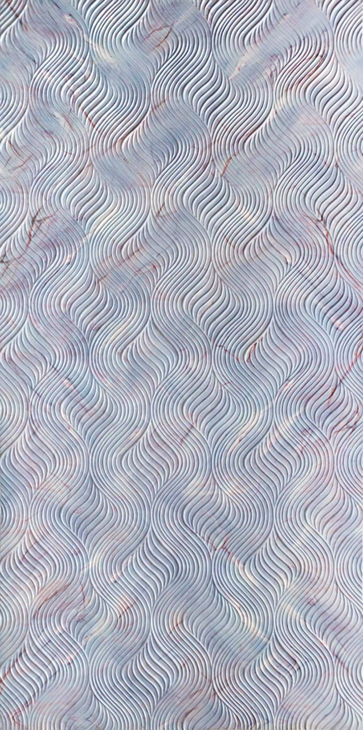 WP01-Arabian Wave-Australian White Marble-Glue Up Only