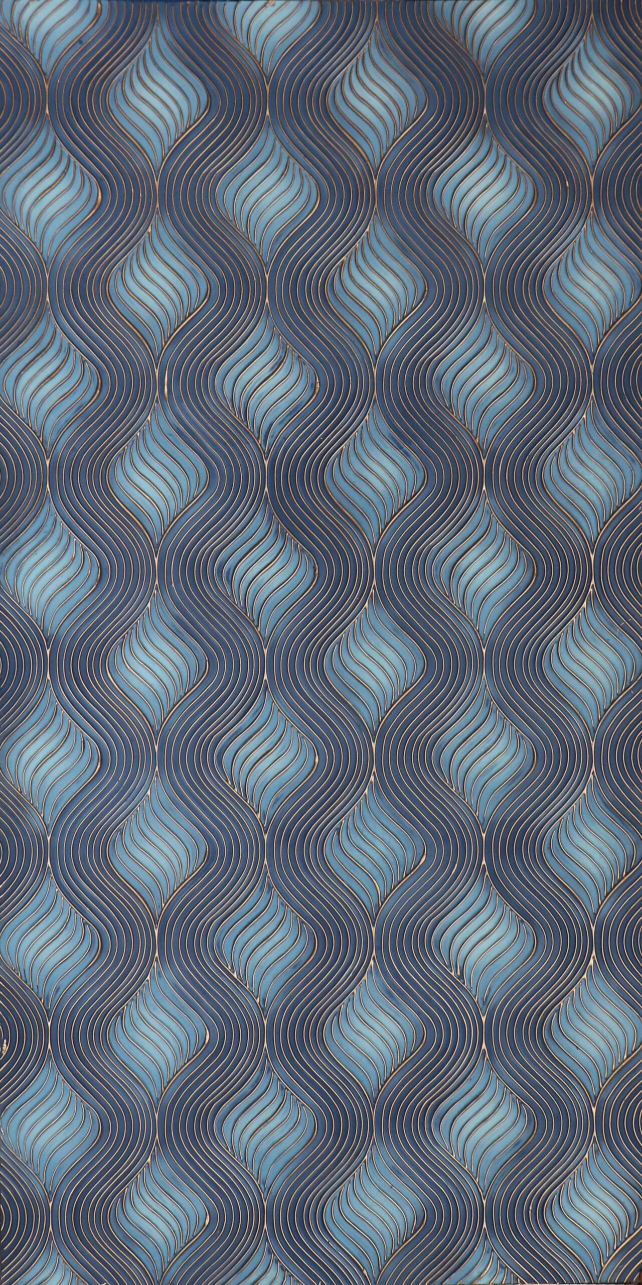 WP01-Arabian Wave-Golden Swan-Glue Up Only