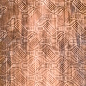 WP 01-Arabian Wave-Mahogany-Glue Up Only