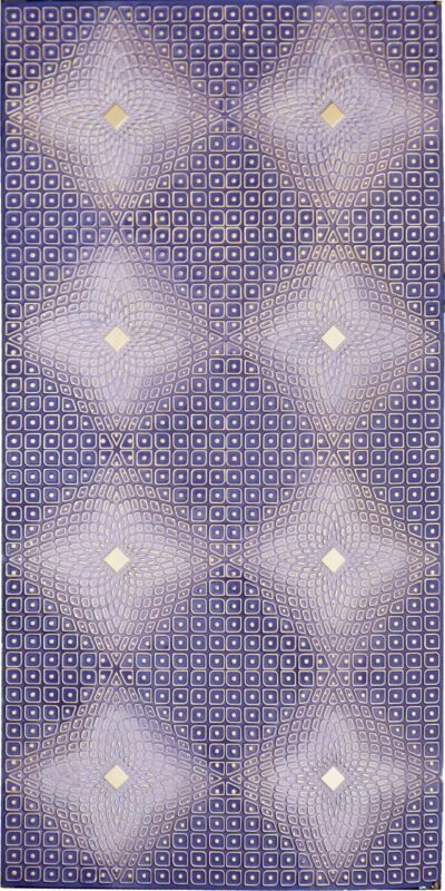 WP04-Prism Weave-Regal Jewel-Glue Up Only