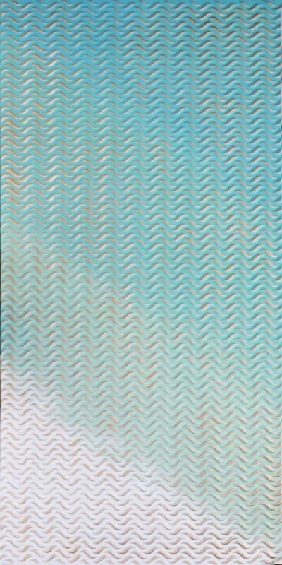 WP06-Sea Drift Grid-Arabian Green-Glue Up Only