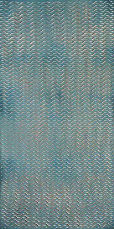 WP06-Sea Drift Grid-Vintage Tin-Glue Up Only