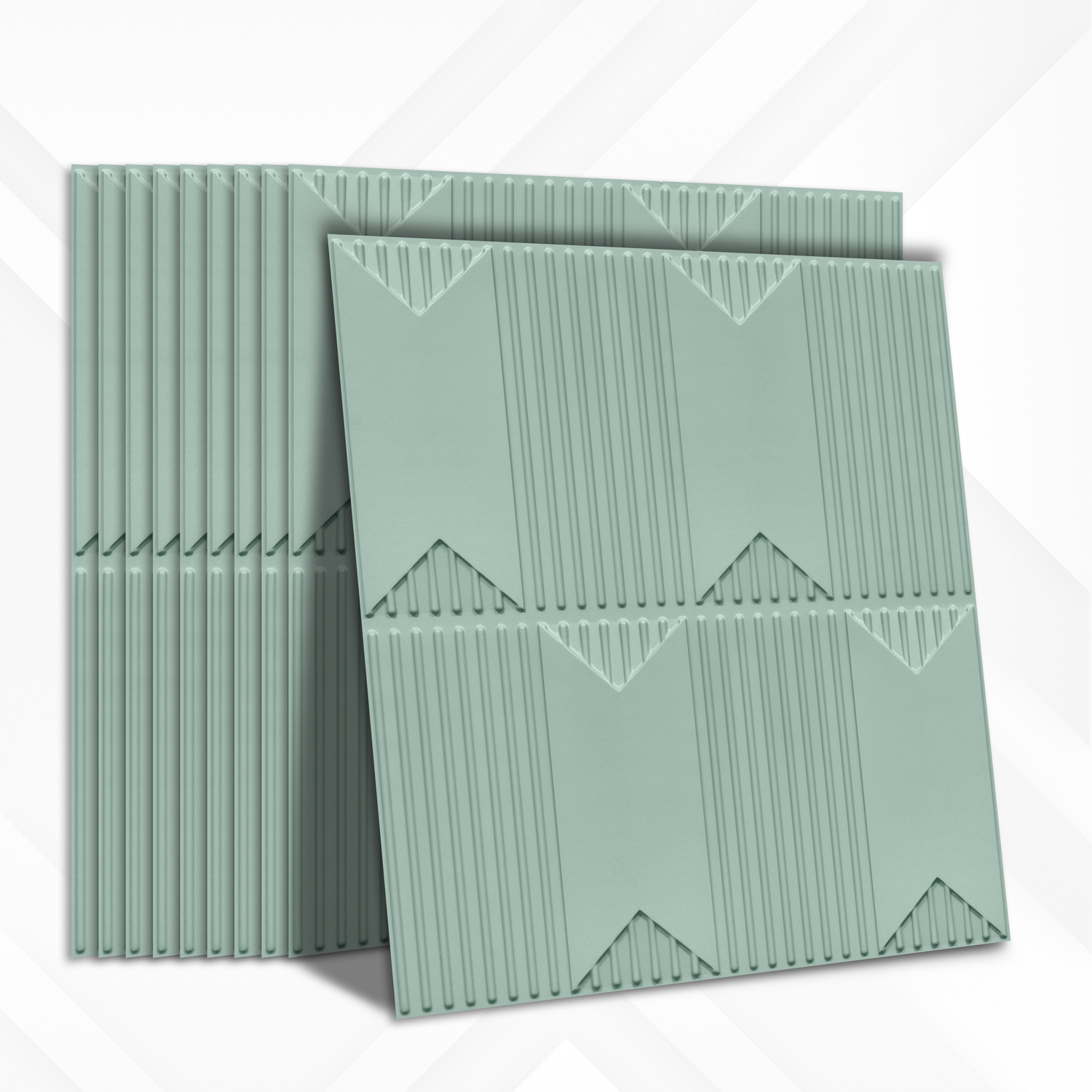 2002-Chevron Crest-Edge Water-Peel and Stick