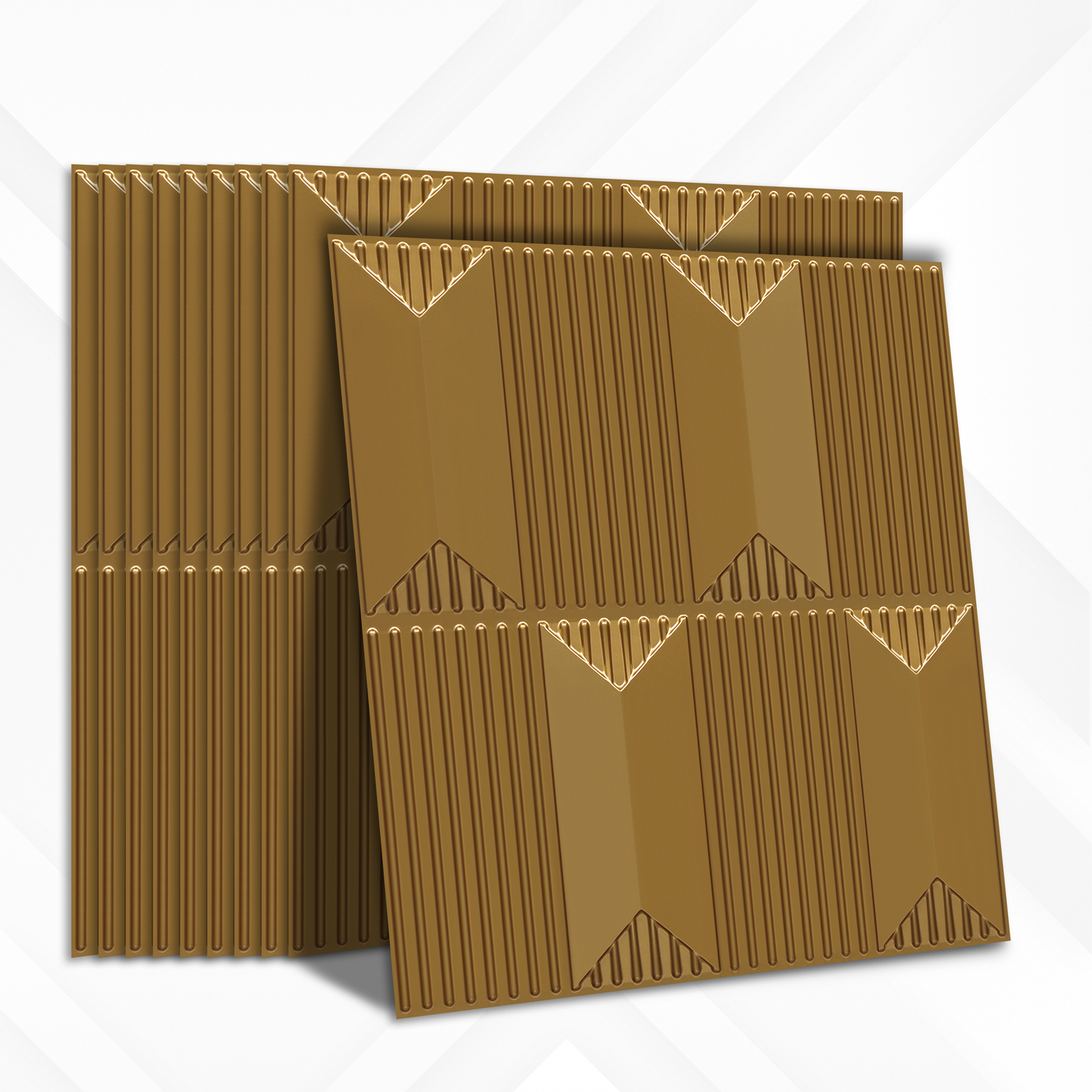 2002-Chevron Crest-Gold-Peel and Stick