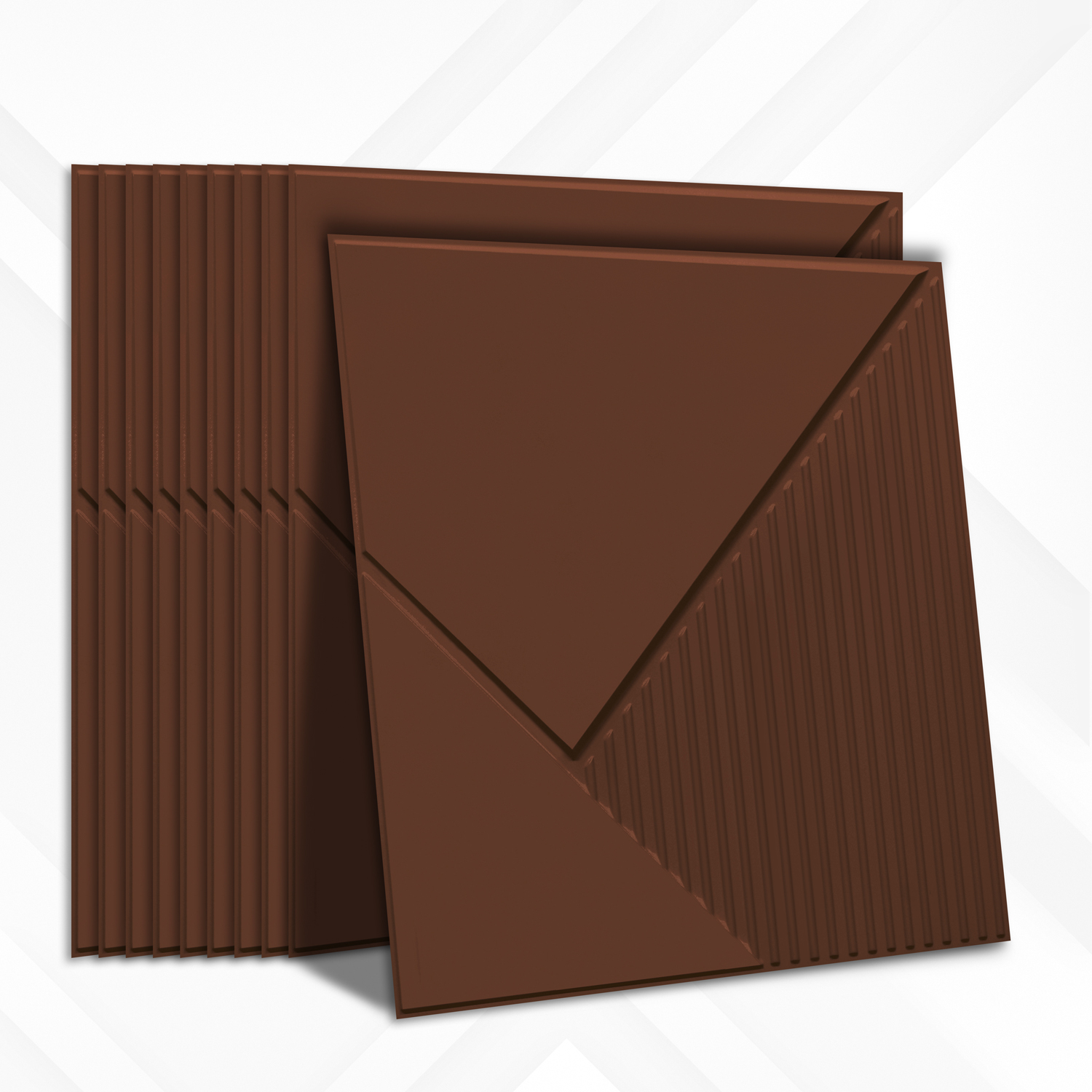 2003-Diagonal Edge-Mocha-Peel and Stick