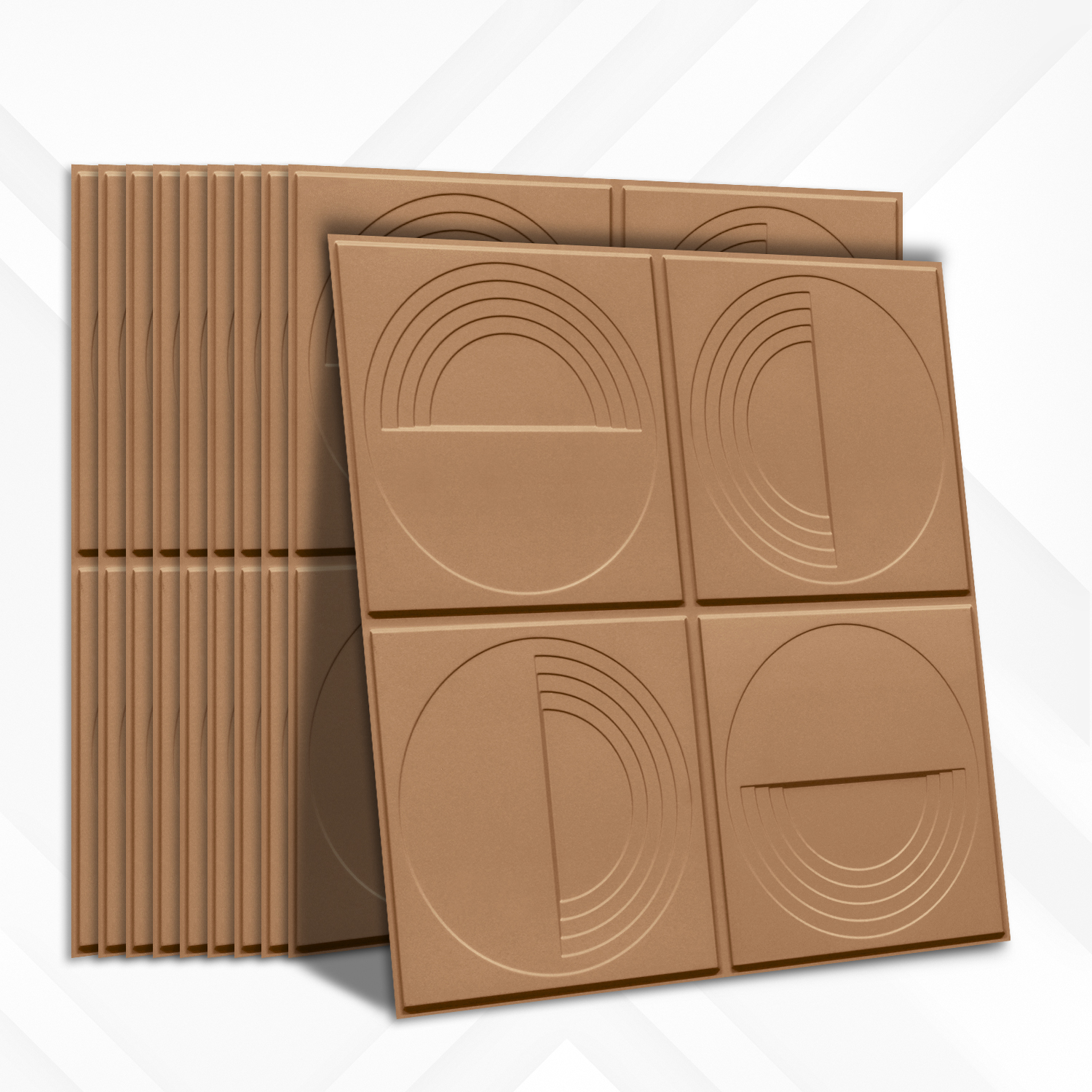 2006-Orbit Layers-Brown Candy-Peel and Stick