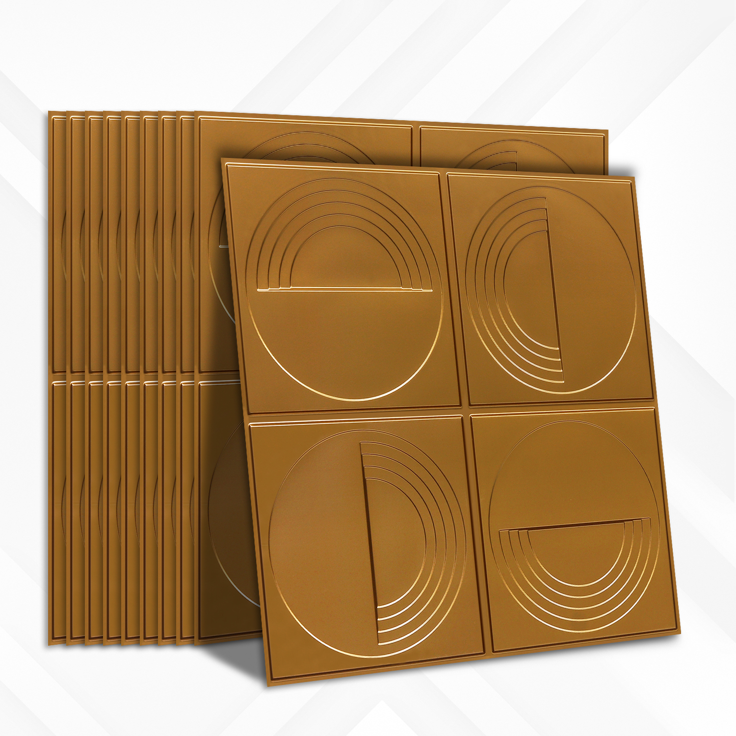 2006-Orbit Layers-Gold-Peel and Stick