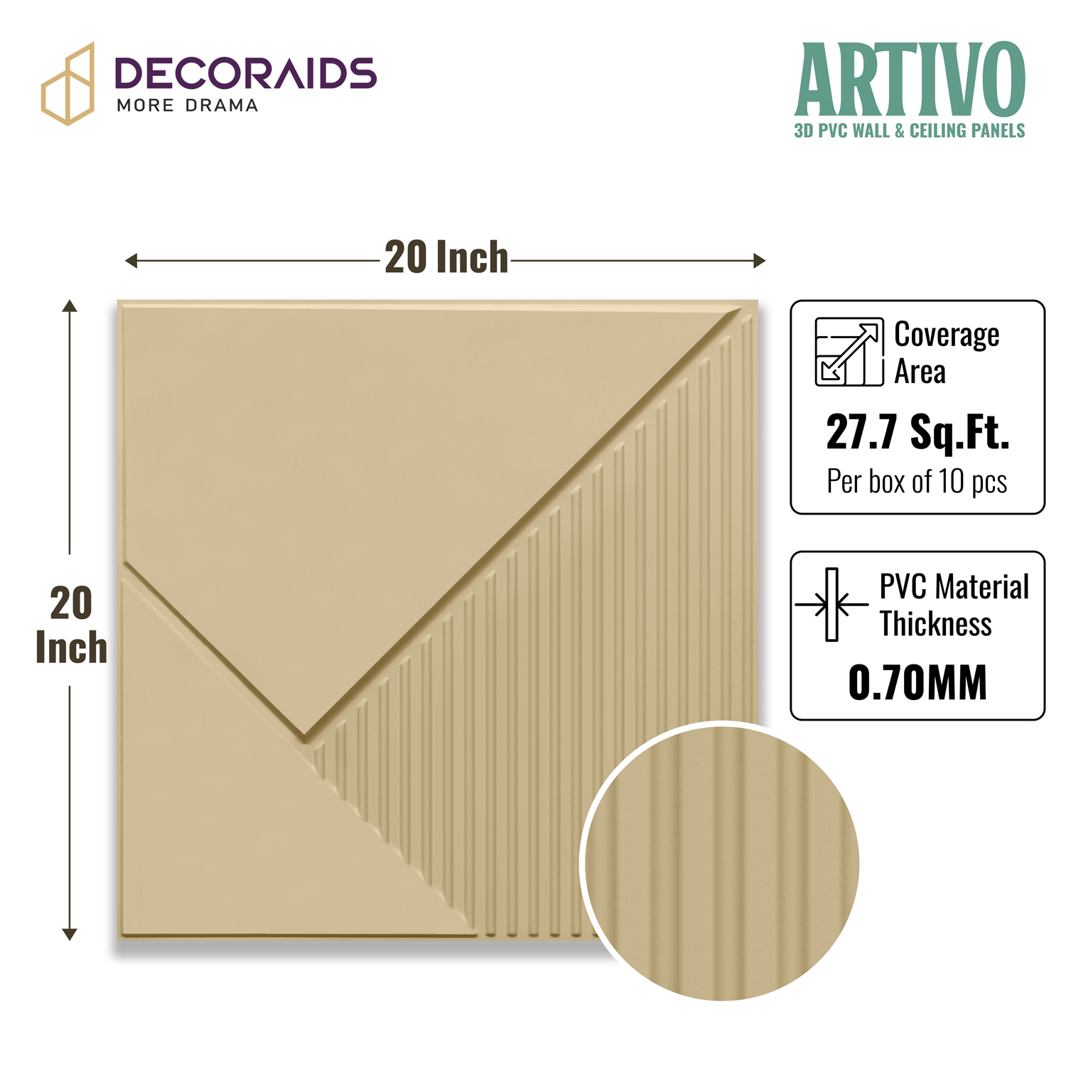 2003-Diagonal Edge-Dairy Cream-Peel and Stick