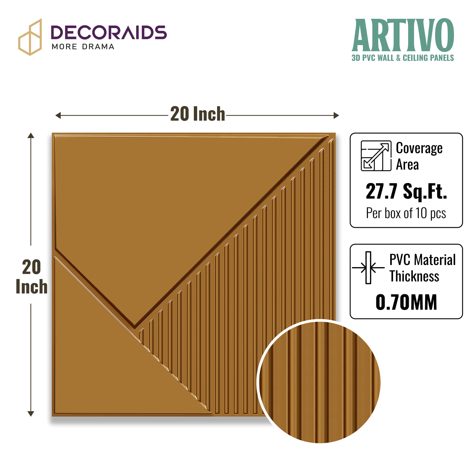 2003-Diagonal Edge-Gold-Peel and Stick