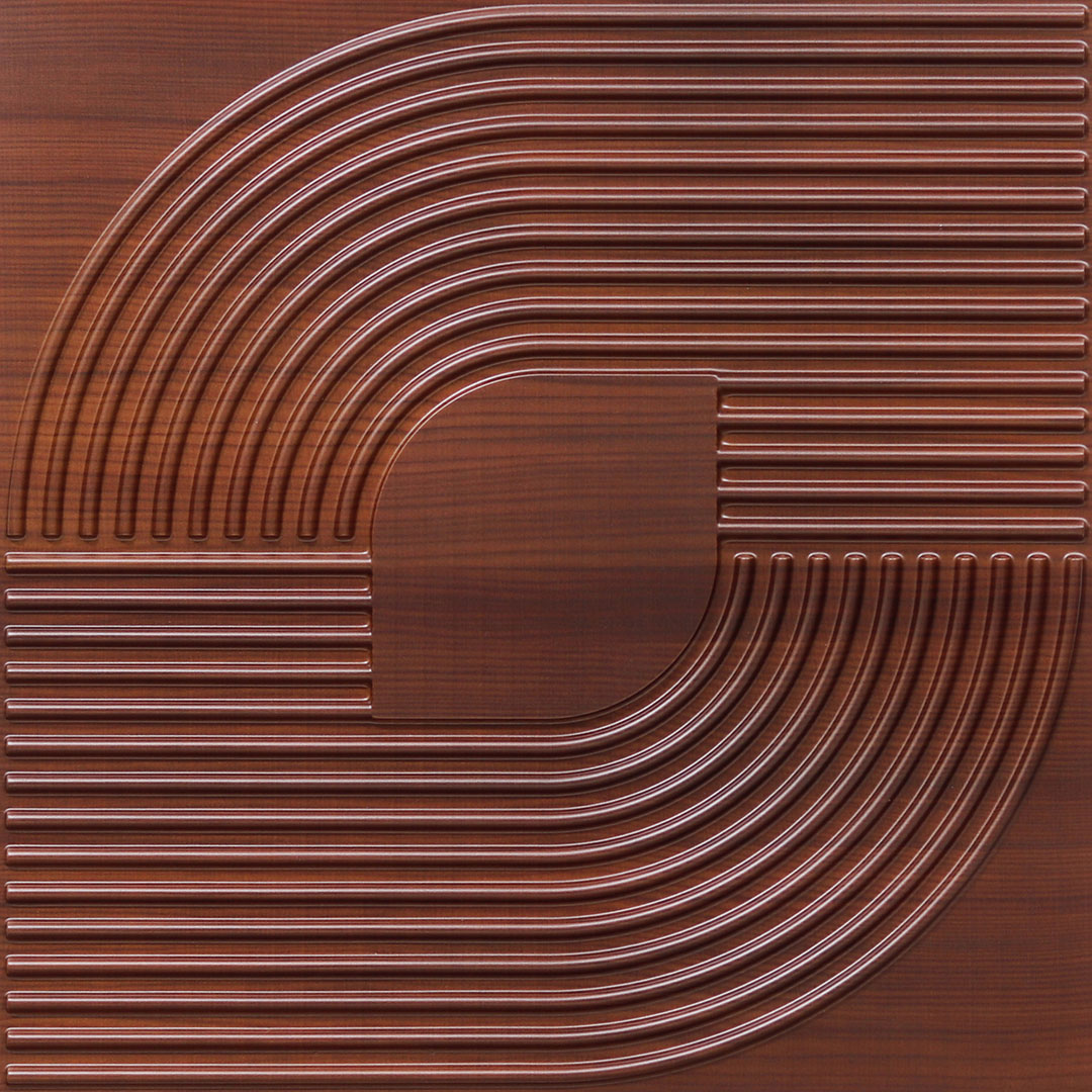 2001-Contour Flow-Spiced Wallnut-Peel and Stick