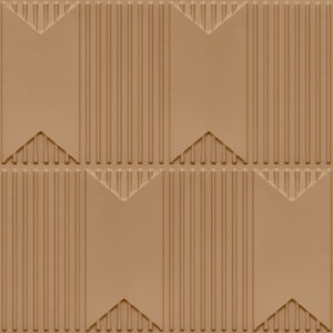 2002-Chevron Crest-Brown Candy-Peel and Stick