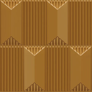 2002-Chevron Crest-Gold-Peel and Stick