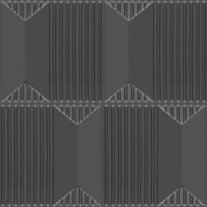 2002-Chevron Crest-Metallic Grey-Peel and Stick