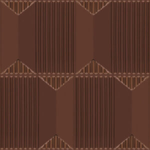 2002-Chevron Crest-Mocha-Peel and Stick