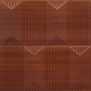 2002-Chevron Crest-Spiced Wallnut-Peel and Stick