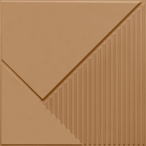 2003-Diagonal Edge-Brown Candy-Peel and Stick