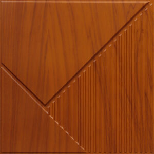 2003-Diagonal Edge-Cherry Wood-Peel and Stick