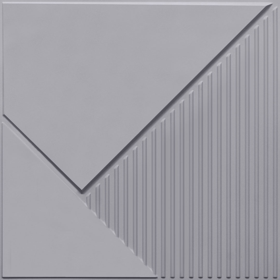 2003-Diagonal Edge-Milky Grey-Peel and Stick