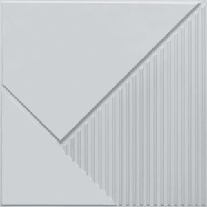 2003-Diagonal Edge-White Matt-Peel and Stick