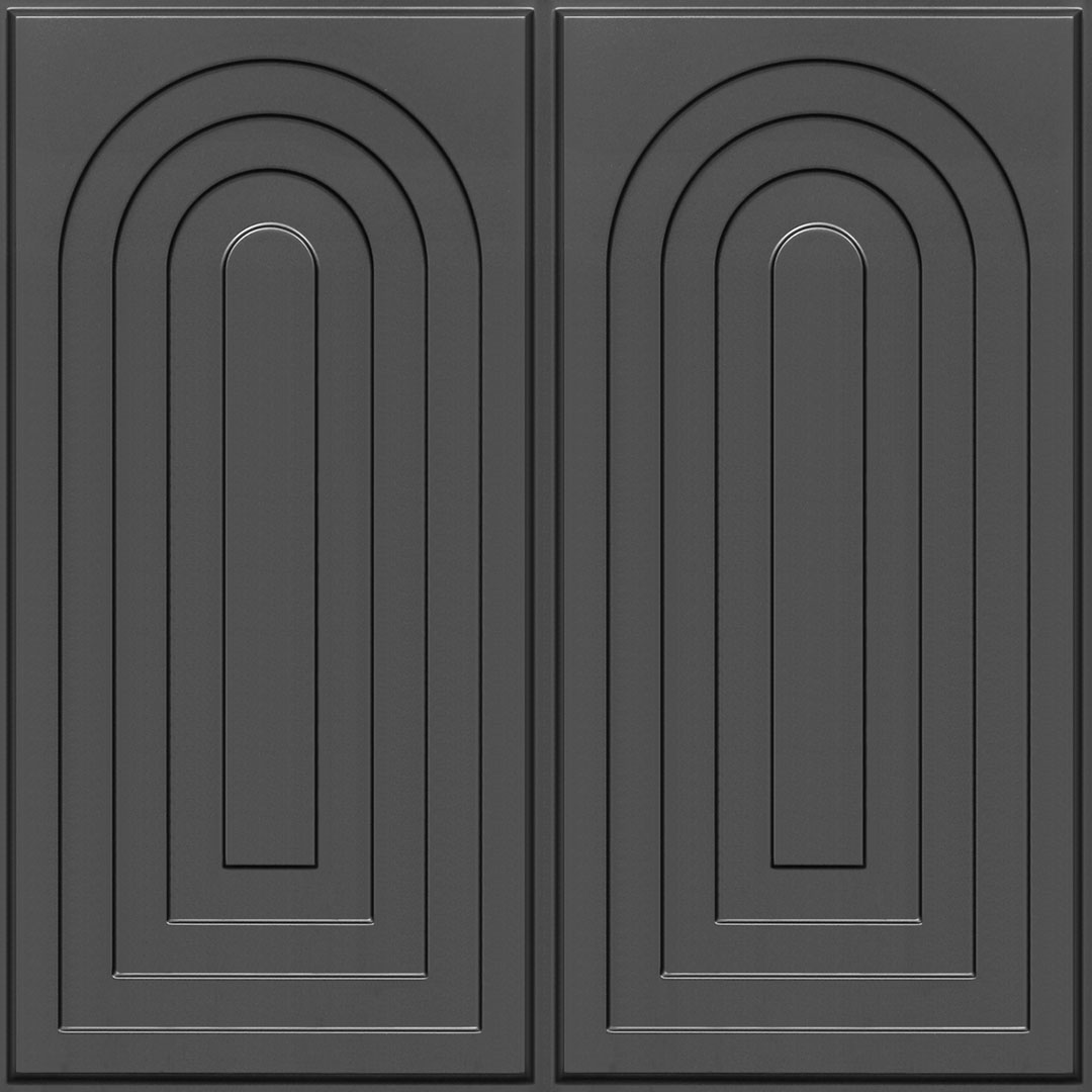 2005-Arch Harmony-Metallic Grey-Peel and Stick