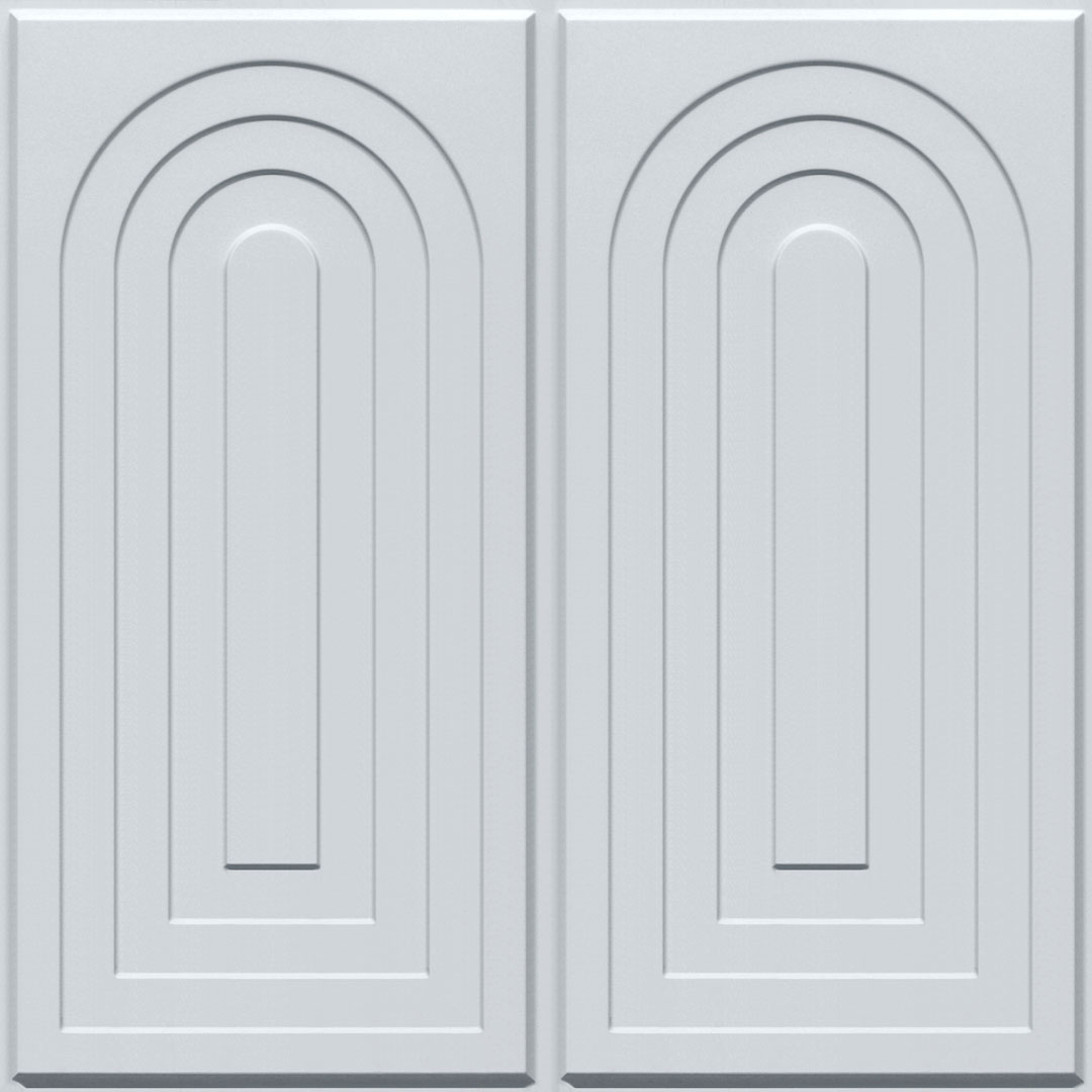 2005-Arch Harmony-White Matt-Peel and Stick