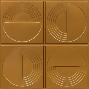 2006-Orbit Layers-Gold-Peel and Stick