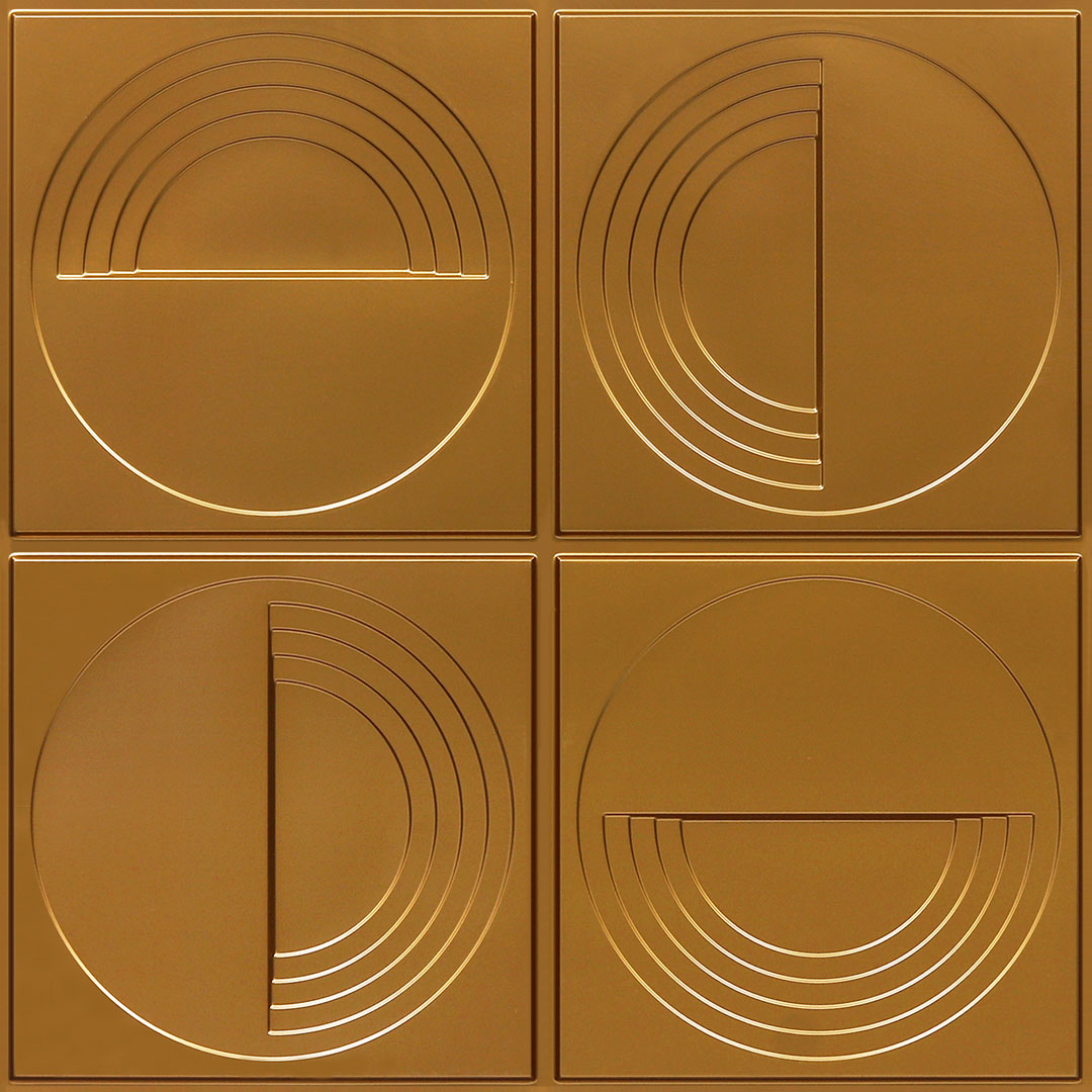 2006-Orbit Layers-Gold-Peel and Stick