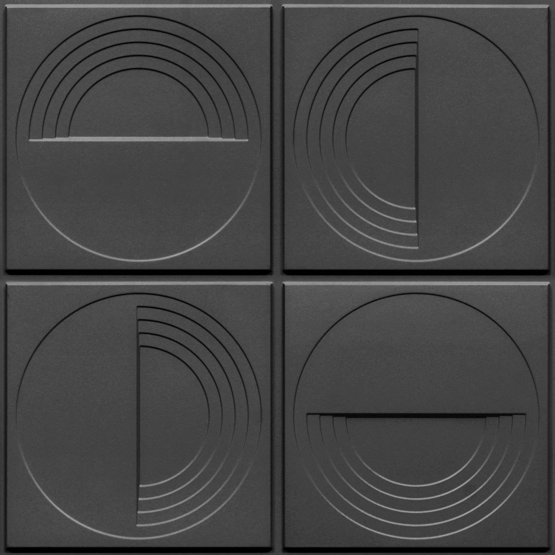 2006-Orbit Layers-Metallic Grey-Peel and Stick