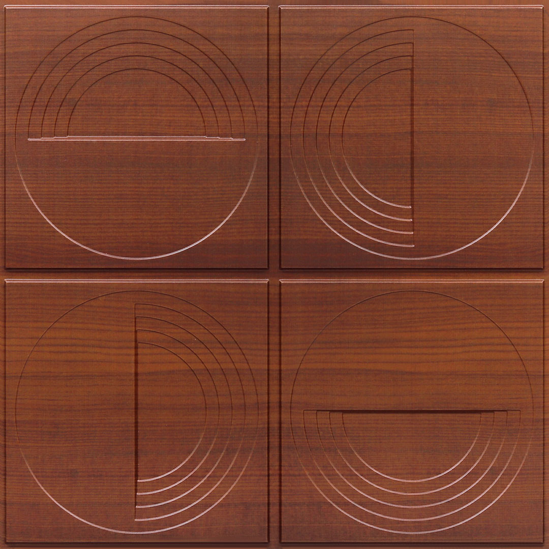 2006-Orbit Layers-Spiced Wallnut-Peel and Stick