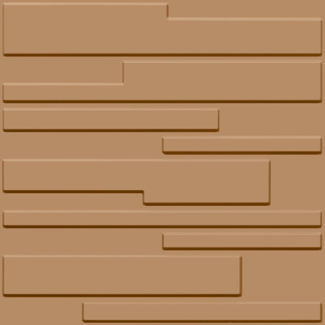 2009-Urban Strips-Brown Candy-Peel and Stick