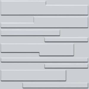 2009-Urban Strips-White Matt-Peel and Stick