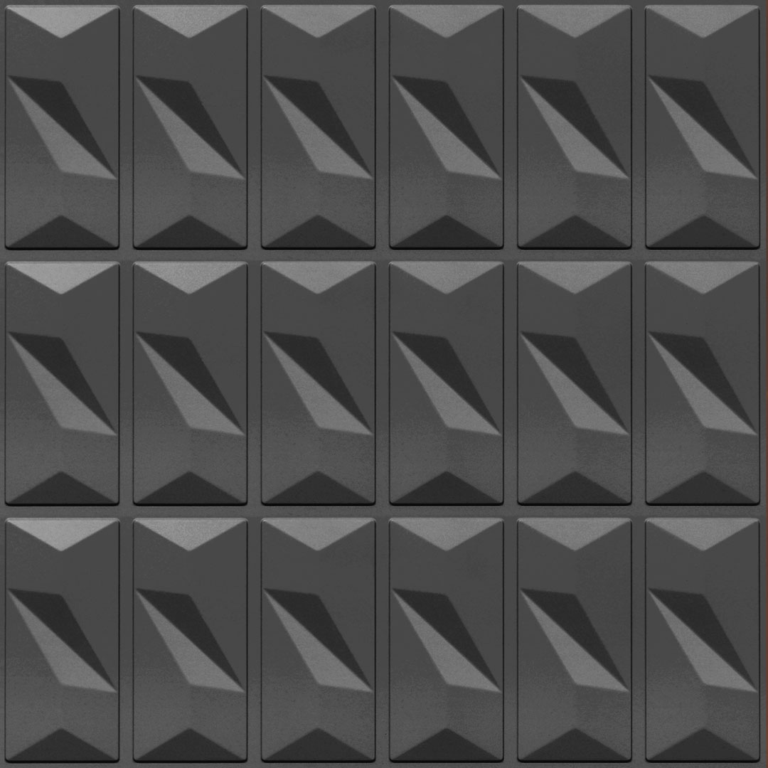 2011-Prism Edge-Metallic Grey-Peel and Stick