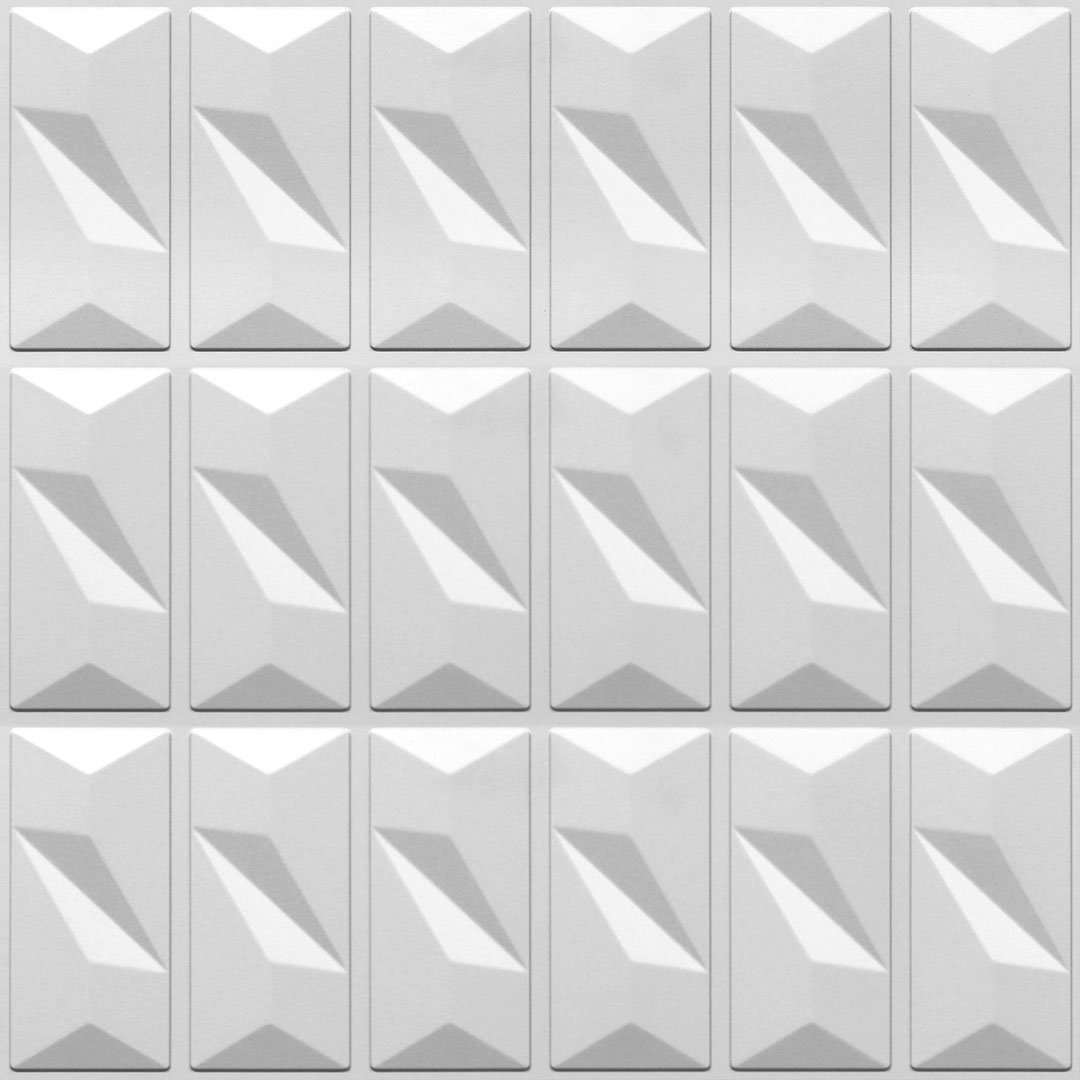 2011-Prism Edge-White Matt-Peel and Stick