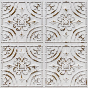 205-Iron Fleur-Distressed Brown-Glue Up Only