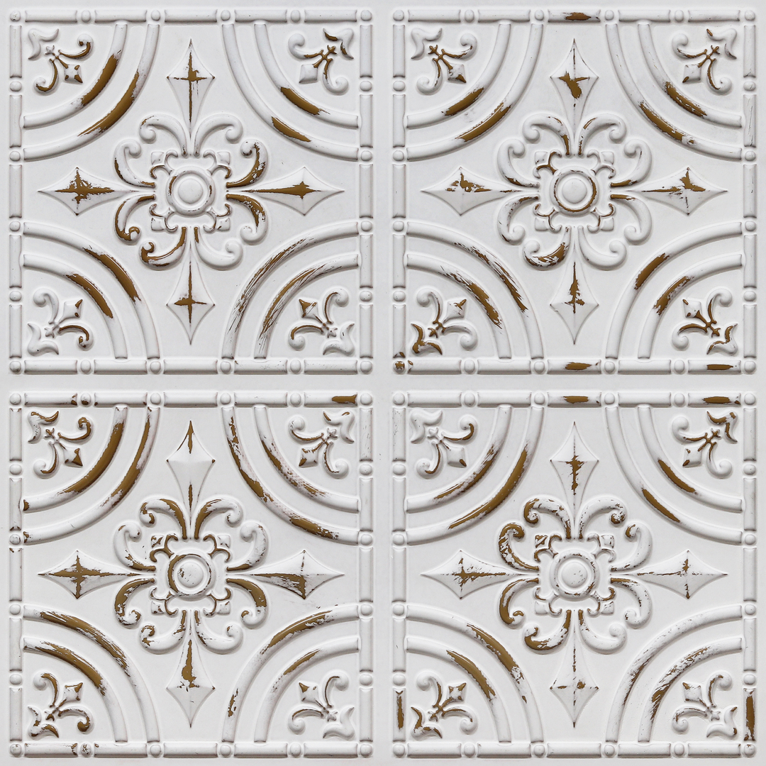 205-Iron Fleur-Distressed Brown-Glue Up Only