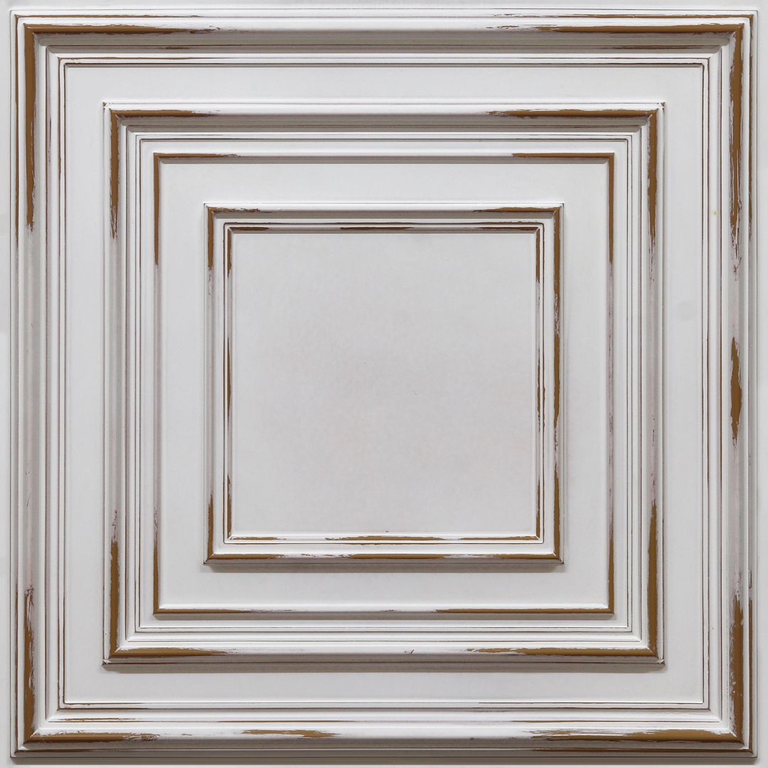 222-Modern Grid-Distressed Brown-Glue Up and Grid Both