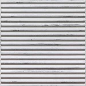 261-Corruga-Distressed Silver-Grid