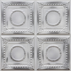 289-Vintage Charm-Distressed Silver-Glue Up Only