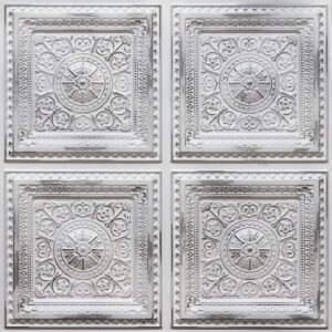 291-IndiOrra-Distressed Silver-Glue Up Only