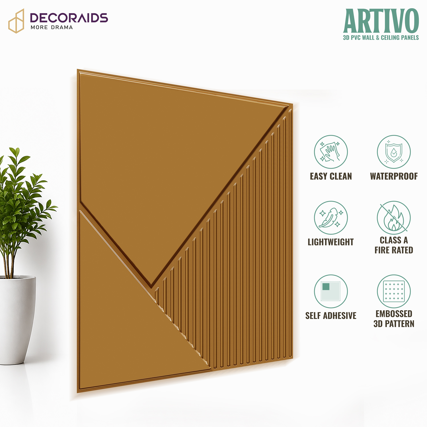 2003-Diagonal Edge-Gold-Peel and Stick